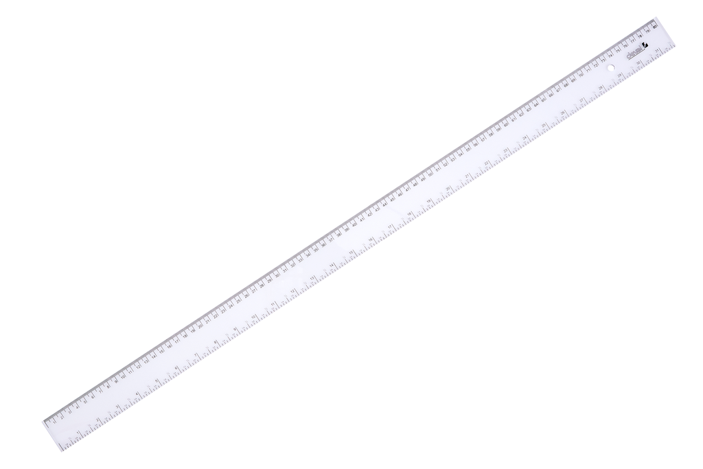 [1071] Regla de acrílico graduada para corte y trazo (60 cms)