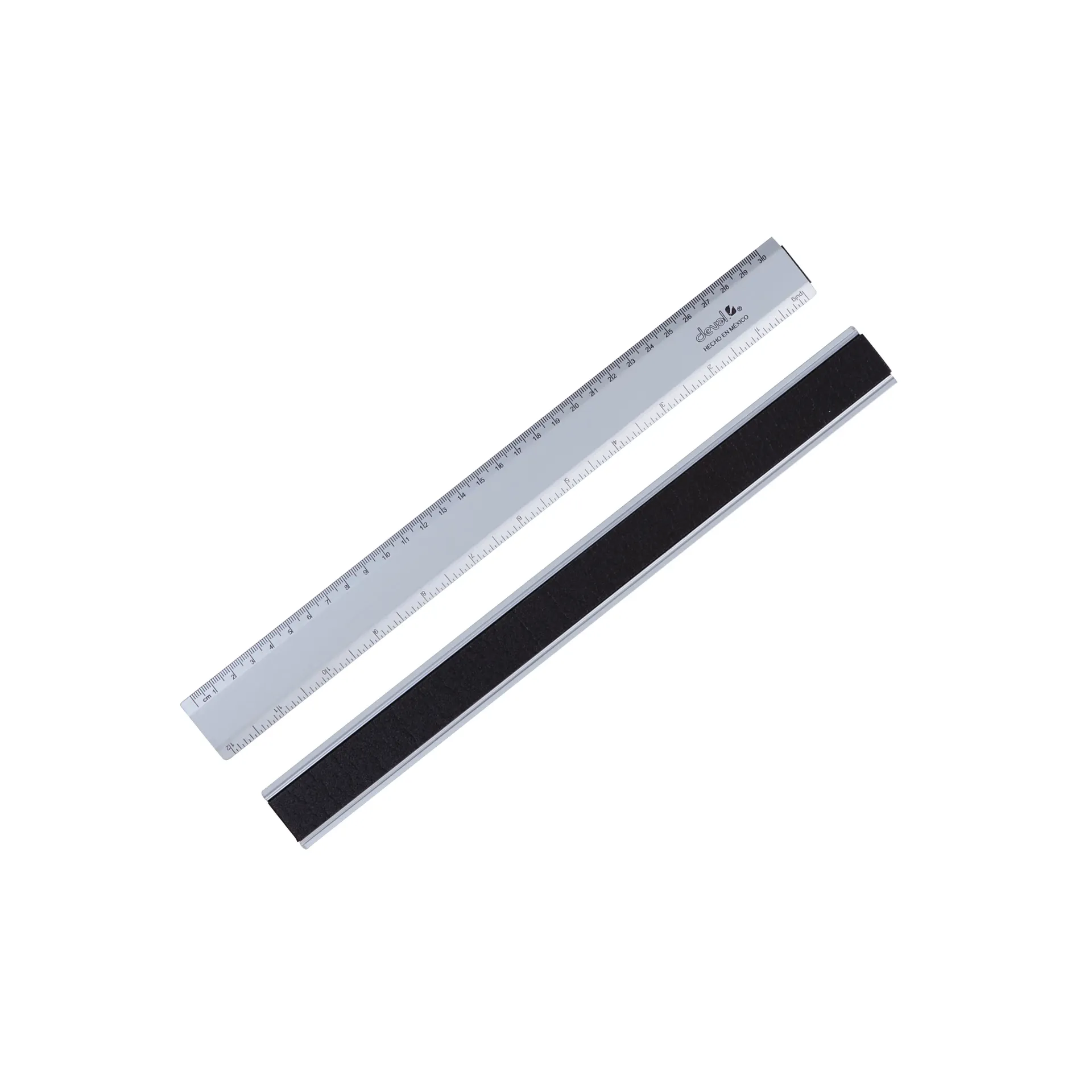 [1187] Regla de aluminio con antideslizante 30cm